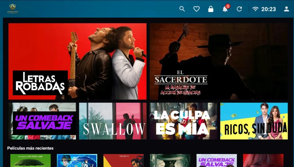 Flujo TV - Catálogo de Películas