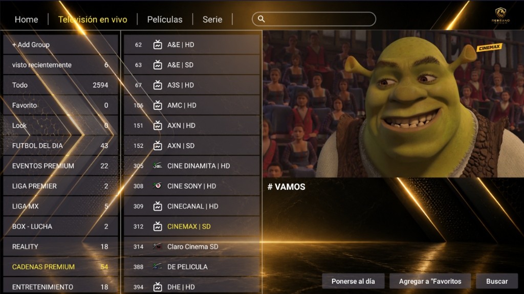 IBO Player 26 Temas - TV en Vivo
