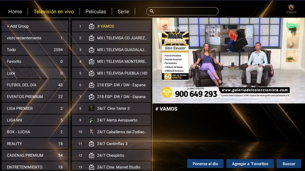 IBO 3.9 Multi-Temas - TV en Vivo