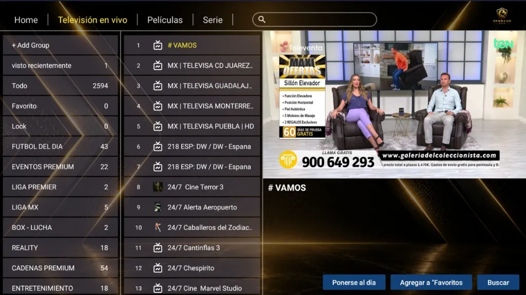 IBO 3.9 Multi-Temas - TV en Vivo