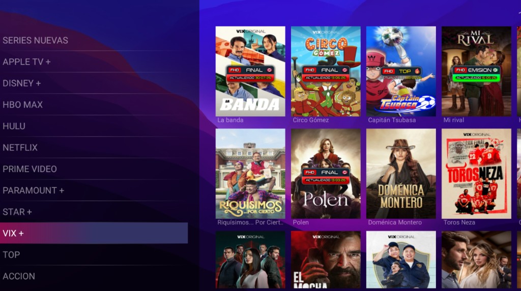 IBO 4K 2 Temas - Catálogo de Series