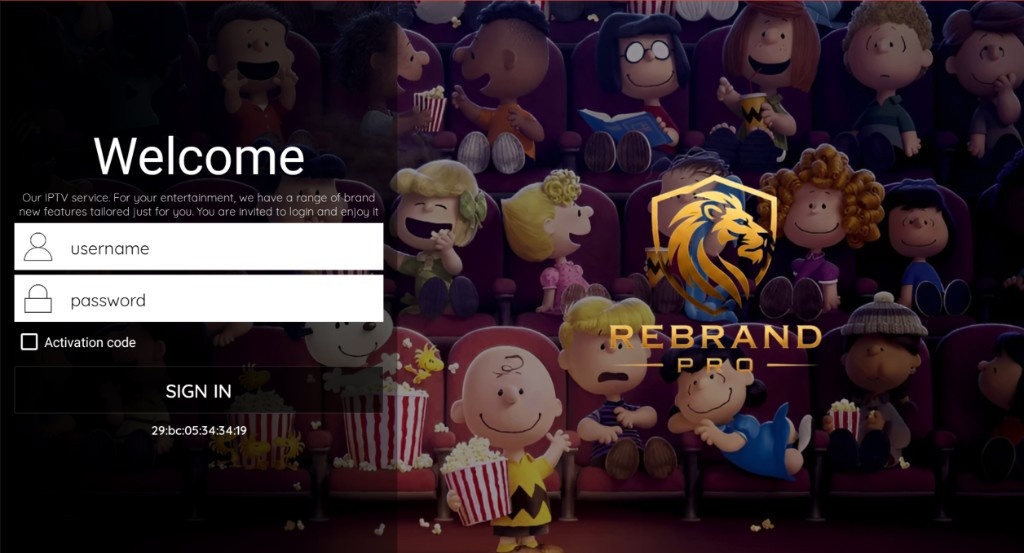 IBO Pro 17 Temas - Pantalla de Login