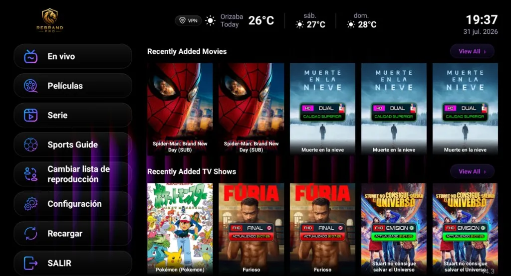 IBO Ultra Glass - Category Slider