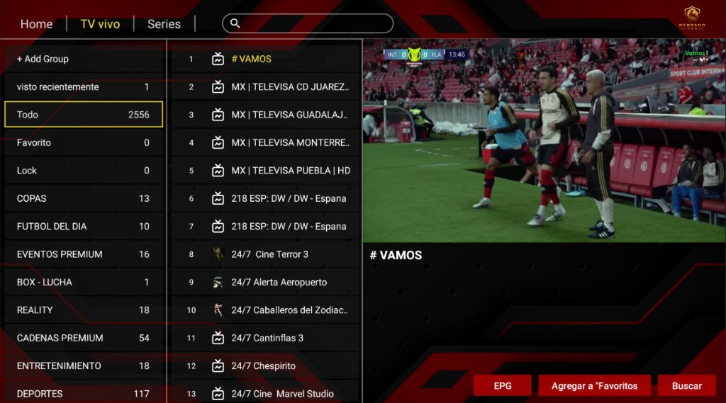 IBO V5 - 6 Temas - Canales en Vivo