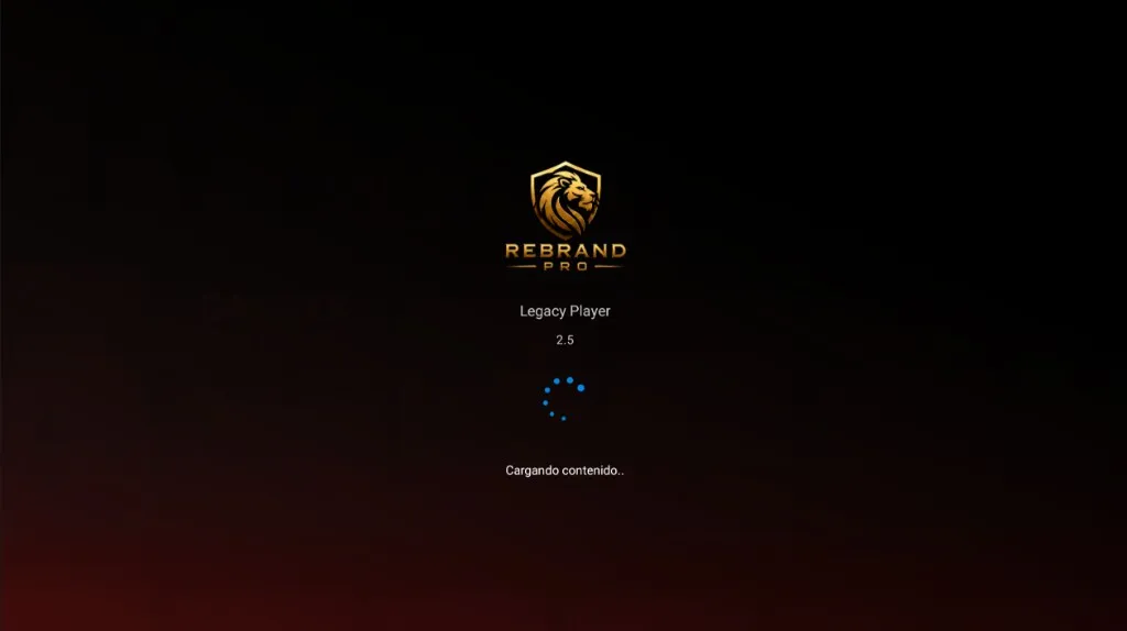 Legacy Player - Cargando Contenido
