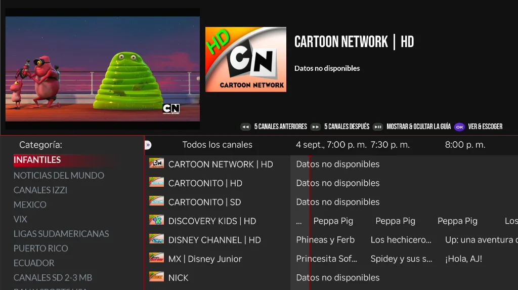 ROKU ESTILO NETFLIX - Guía EPG y Canales en Vivo