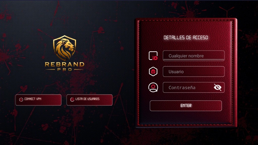 Smarters V5 3 Temas - Login Cuero