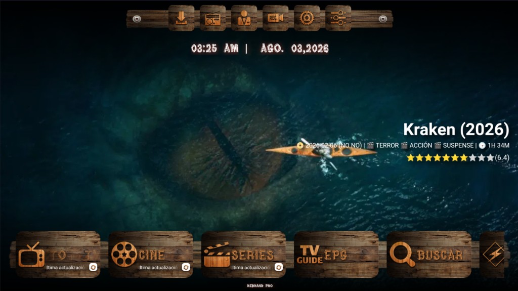 Smarters V5 3 Temas - Tema Kraken