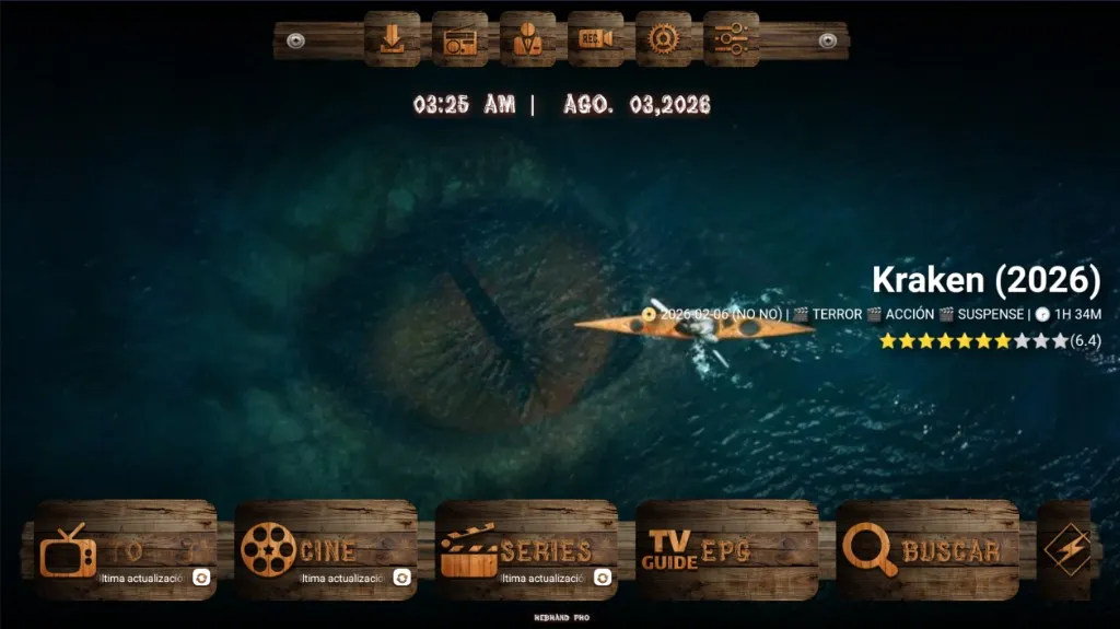 Smarters V5 3 Temas - Tema Kraken