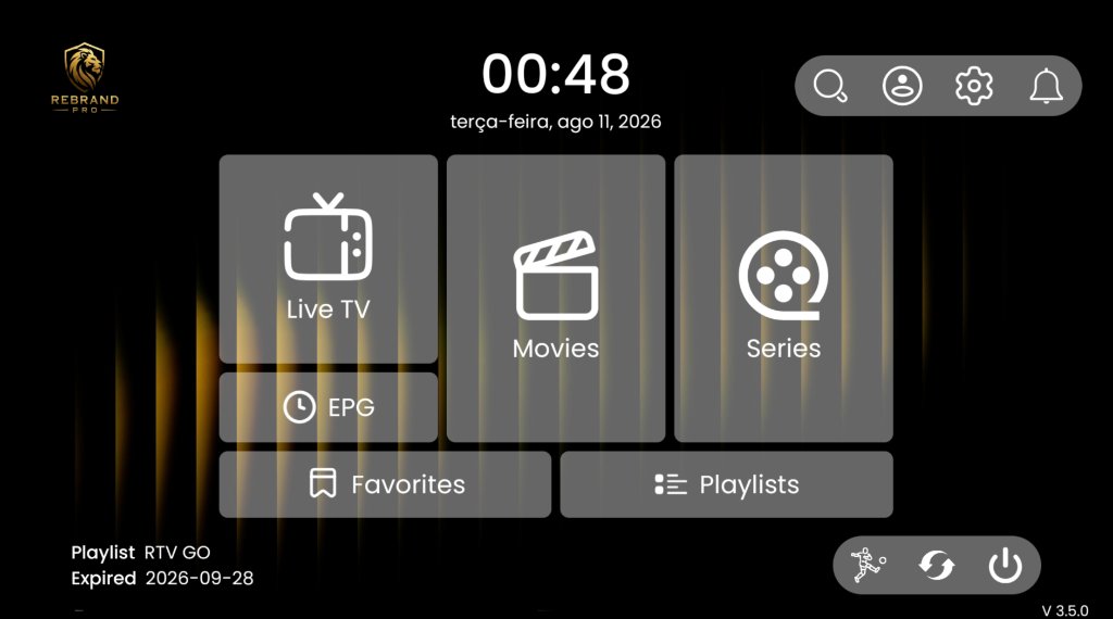 VPLAY PLAYER - Home Grid