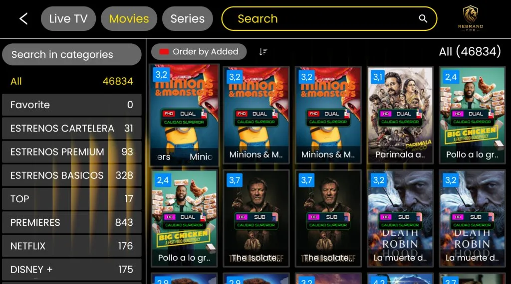 VPLAY PLAYER - Movies Library