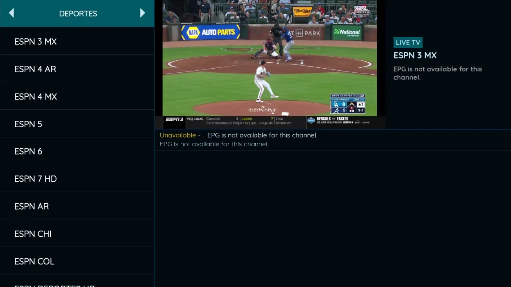 XCIPTV 3004 + MEGA PANEL WEB - Live TV