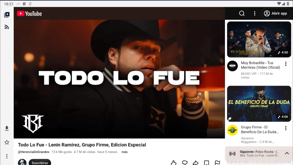 YouTube Premium - Reproducción